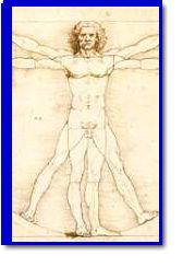Da Vinci Drawing of Man