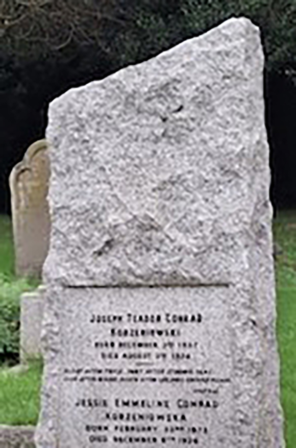 Conrad Information Board at Canterbury Cemetery - 8 November 2024