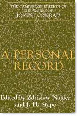 Richard Niland on A Personal Record, edited by Zdzisław Najder and J. H. Stape (Cambridge University Press, 2008)
