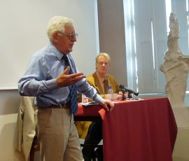 Zdzislaw Najder (keynote speaker) / John Stape (chair)